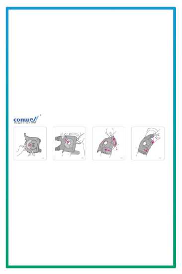 صورة مثبت جانبي للركبة CONWEL-5707 sizeS/M