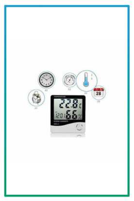 صورة ترمومتر ثلاجة مع الانذار