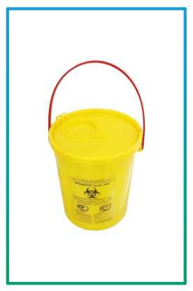 صورة حاوية نفايات طبية 13 لتر