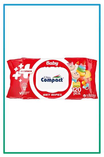 صورة مناديل مبللة للكبار ULTRA COMPACT BABY ECO PACK