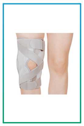 صورة مشد مع دعامة لخشونة الركبة J-08