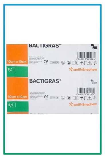 صورة شاش فازلين bactigras 10*10