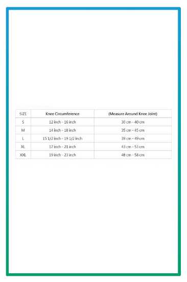 صورة مشد ركبة مفتوح CONWEL-5702 size-S