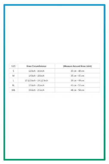 صورة مشد ركبة مفتوح CONWEL-5702 size-M