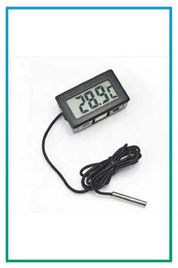 صورة ترمو متر الكتروني لقياس حرارة الغرف او الثلاجة