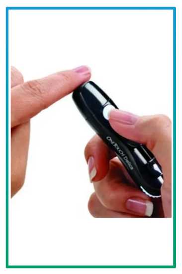 صورة قلم وخز onetouch delica