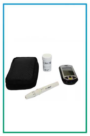 صورة جهاز فحص السكر فالدم easymax