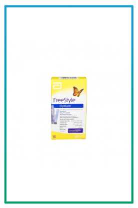 صورة شرائط إختبار السكر freestyle optium