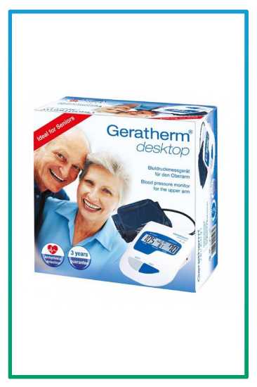 صورة جهاز قياس الضغط gerantherm desktop