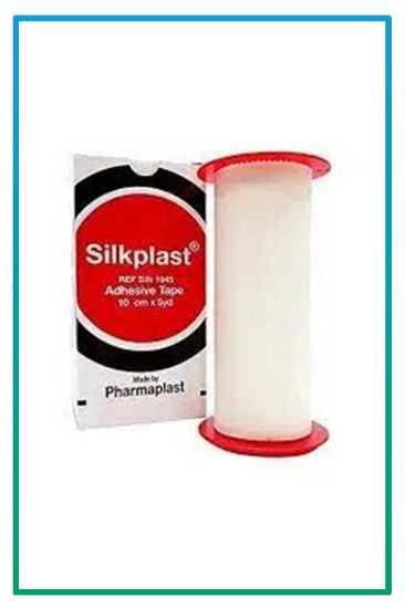 صورة لصقة رول ابيض لامع 10*SILKPLASTt