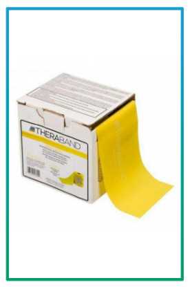 صورة ربل تمرين ثيرا باند اصفر بالمتر