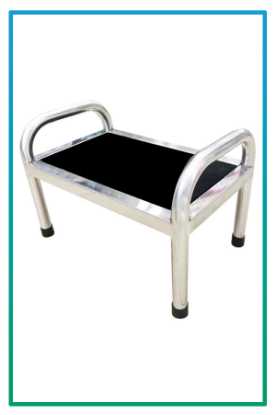 صورة سلم درجة وحدة استيل