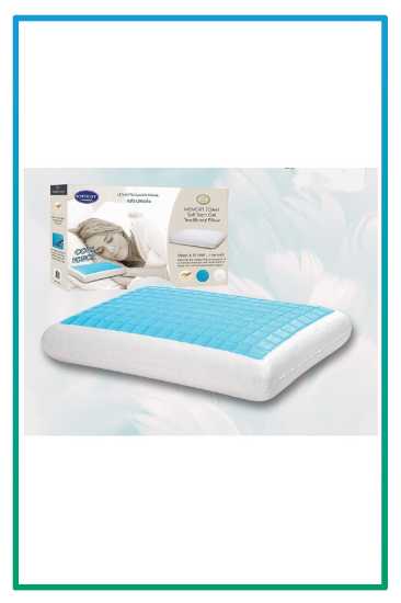 صورة وسادة كلاسيكية الشكلMYRIST DO2-206 MEMORY FOAM SOFT TECH GEL TRADITIONAL