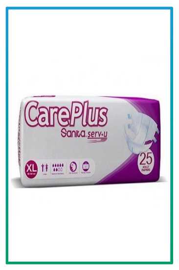 صورة حفائظ كبار سن careplus مقاس كبير XL