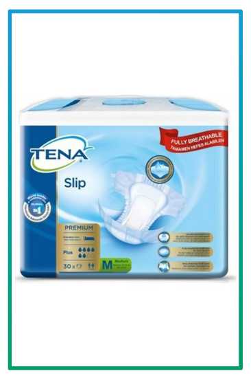 صورة حفائظ كبار سن tena slip مقاس M