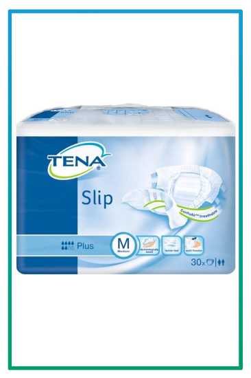 صورة حفائظ كبار سن tena slip proskin مقاس M