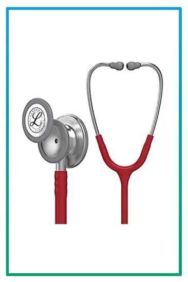 صورة سماعة طبيب LITTMANN برغندي