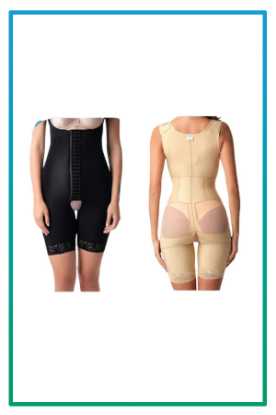 صورة مشد للبطن والظهر فوق الركبة بعد عمليات شفط الدهون BL-270 SIZE/S
