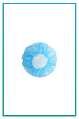 صورة غطاء راس ازرق عبوة 100 