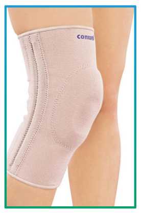 صورة مشد ركبة مع وسادة سيلكون CONWLL 5710 S