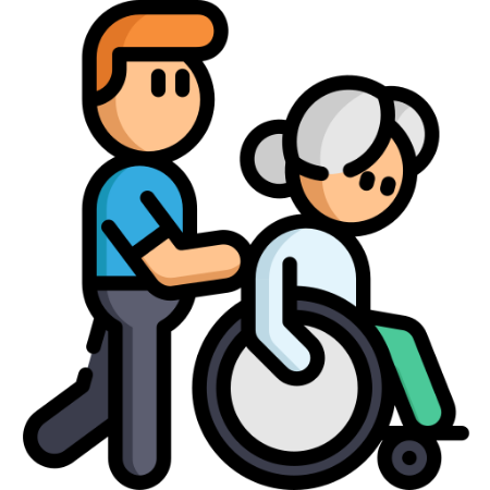 صورة لقسم العناية بكبار السن