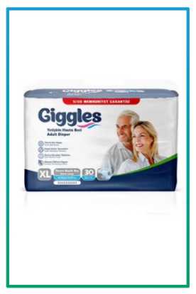 صورة حفائض لكبار السن GIGGLES SIZE-XL